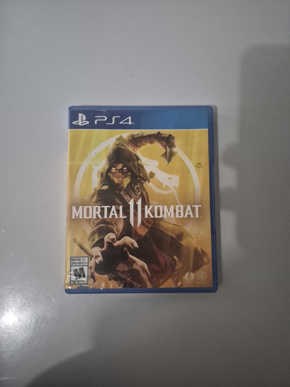 Sony PS4 Mortal Kombat 11 - Yellow Cover
